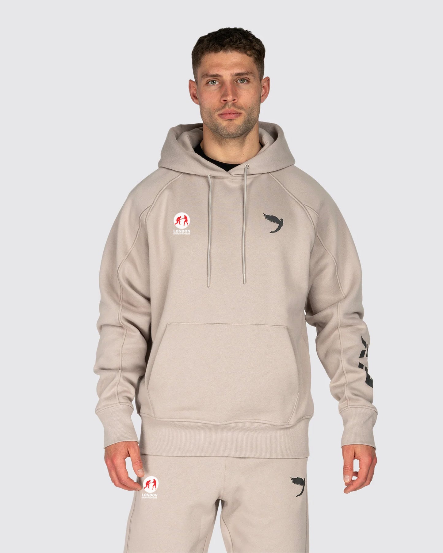 Undisputed Relaxed Fit Hoodie Fly X London Shootfighters