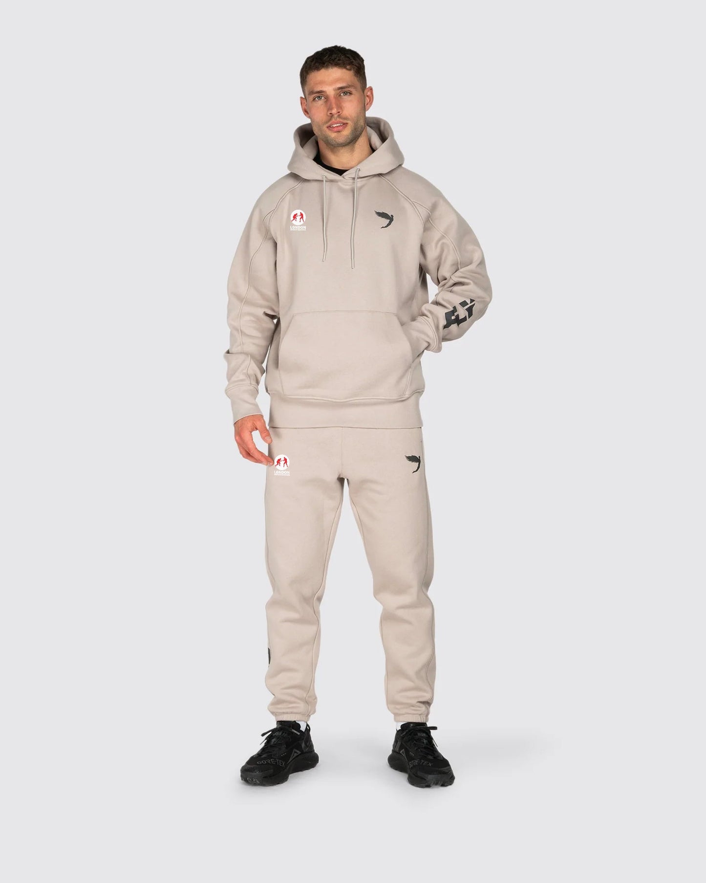 Undisputed Relaxed Fit Hoodie Fly X London Shootfighters