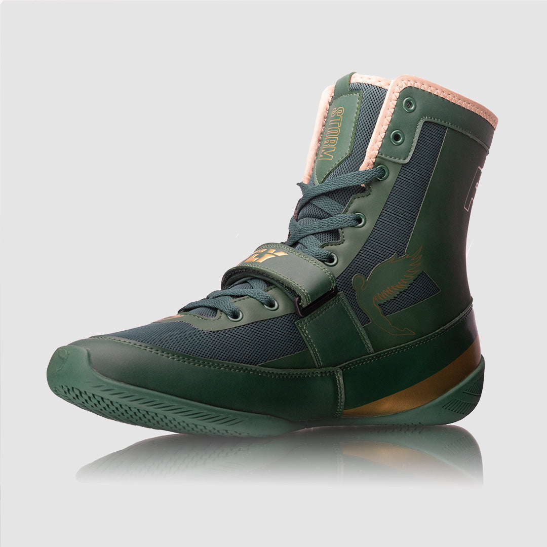 Storm Boots Green Gold (new to be added) (8223257690356)
