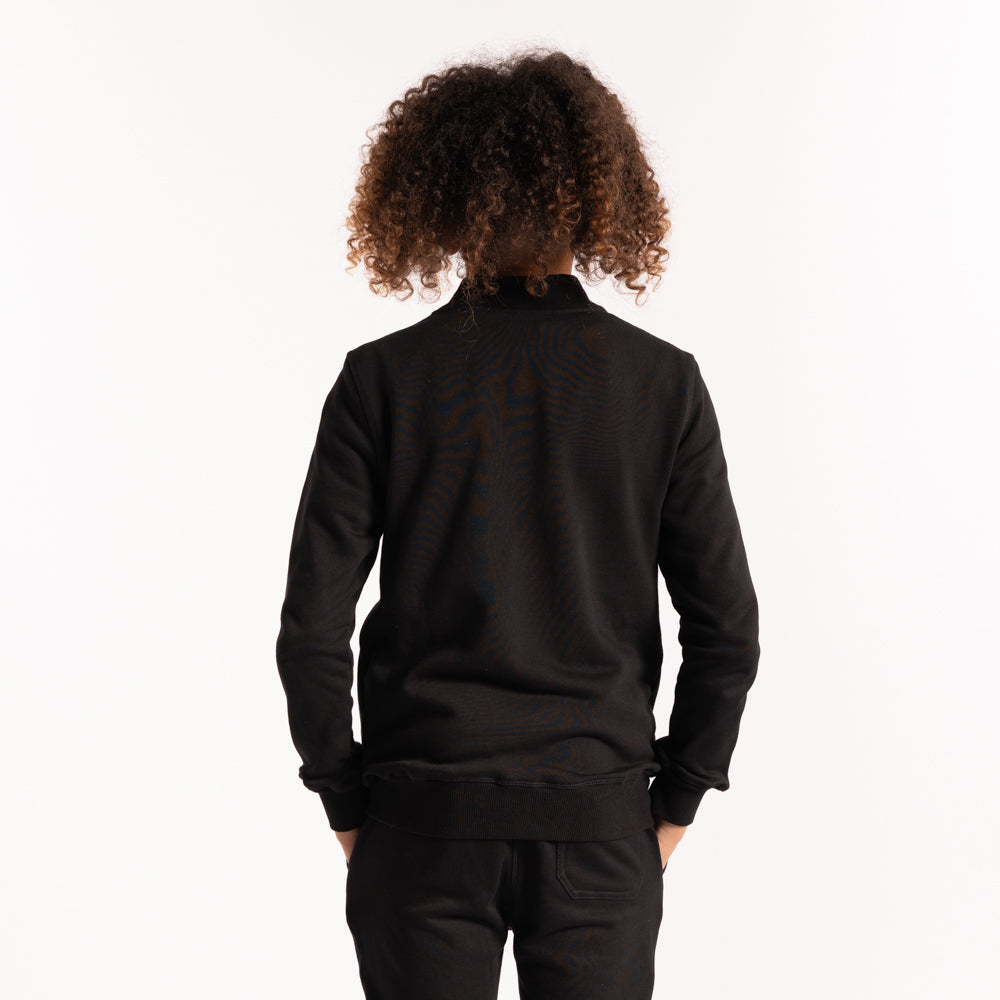 Kids Tracksuit Jacket Black (6541115785380) (7790688731380)