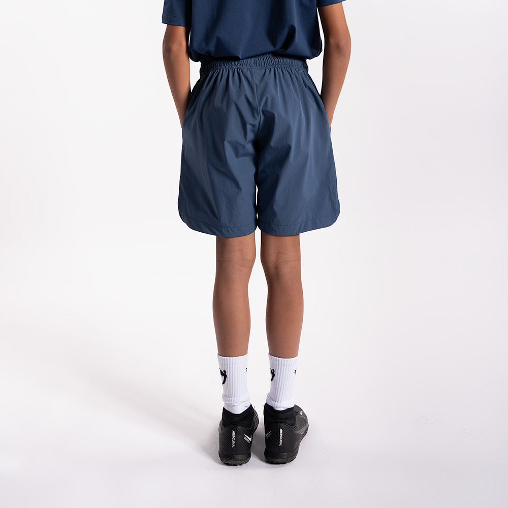 Kids Performance Shorts Blue (7790356037884) (7790490616052)