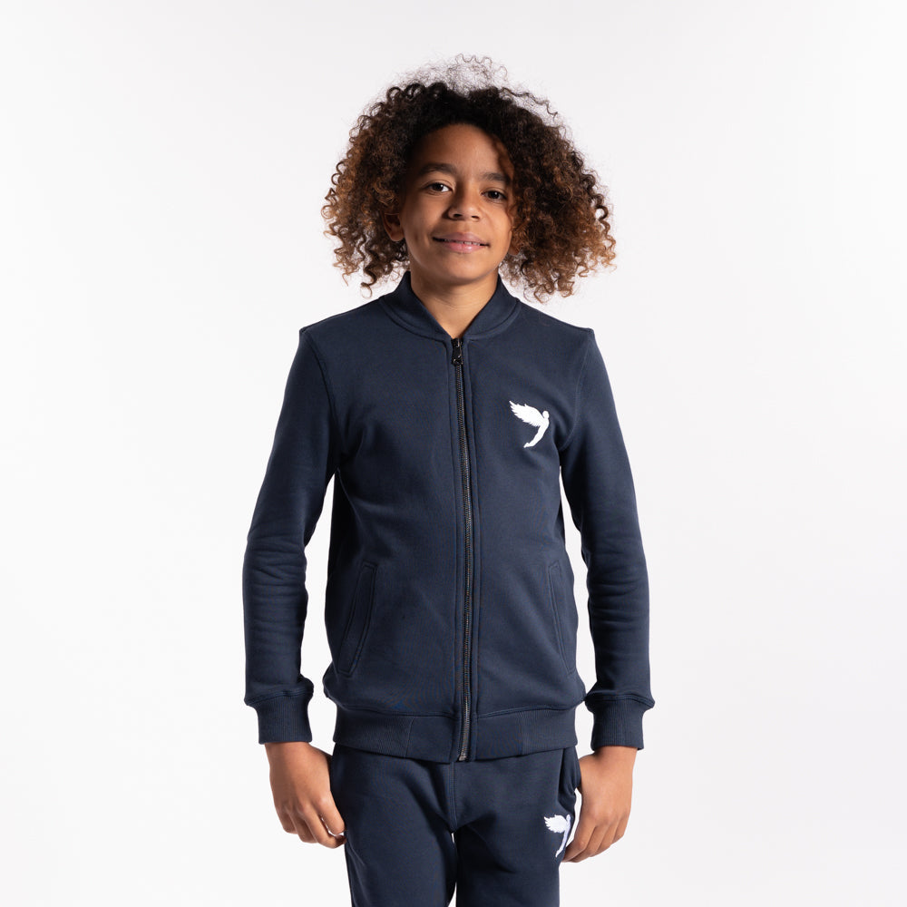 Kids Tracksuit Jacket Blue (6541123453092) (7790688600308)