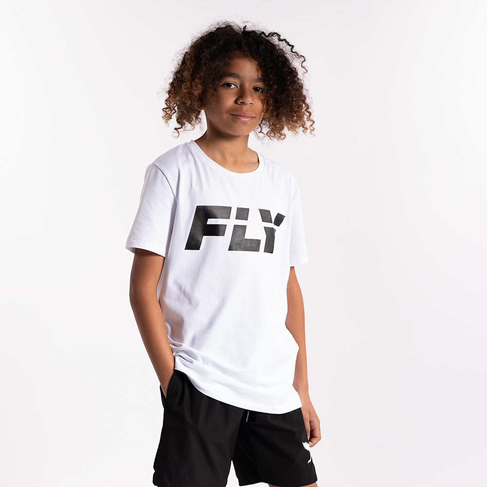 Kids Big Logo Tee White (7584961233148) (7790550286580)