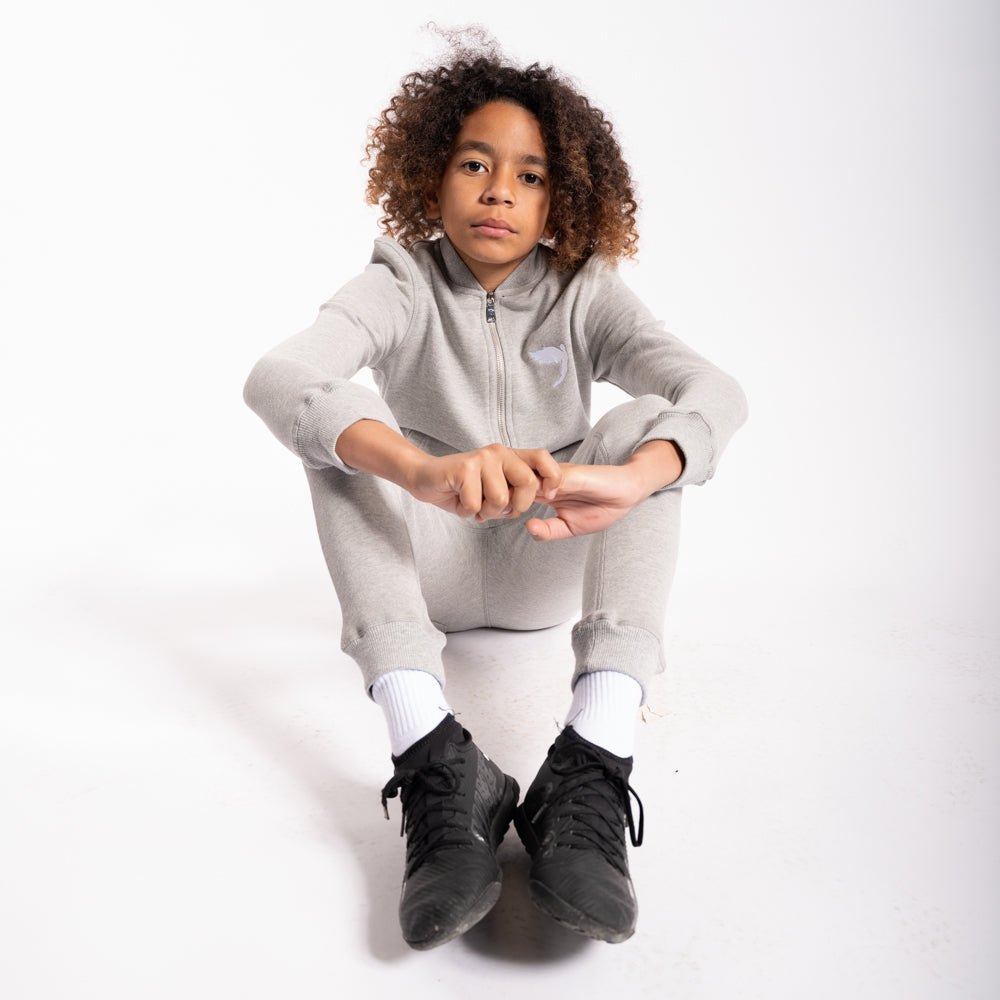 Kids Tracksuit Joggers Grey (6541129285796) (7790688174324)