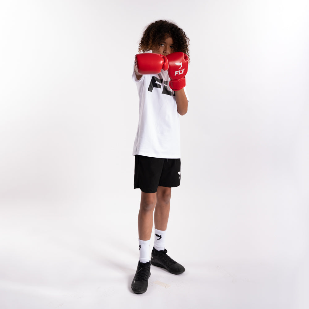 Kids Big Logo Tee White (7584961233148) (7790550286580)